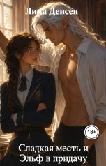 обложка книги Лина Денсен "Сладкая месть и Эльф в придачу"