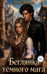 обложка книги Анна Виктория "Беглянка тёмного мага"