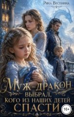 обложка книги Рина Весенина "Муж-дракон выбрал, кого из наших детей спасти"