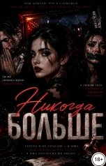 обложка книги Соня Недосып "Никогда больше"