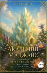 обложка книги Леди Ксандри "Сага об Академии Маджайс. Первое поколение. История Николь"