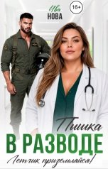 обложка книги Ива Нова "Пышка в разводе. Летчик, приземляйся!"