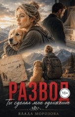 обложка книги Влада Морозова "Развод. Ты сделал мне одолжение"