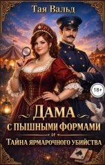 обложка книги Тая Вальд "Дама с пышными формами и тайна ярмарочного убийства"