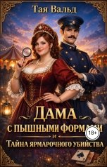 обложка книги Тая Вальд "Дама с пышными формами и тайна ярмарочного убийства"