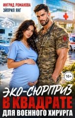 обложка книги Ингрид Романова, Эйприл Янг "ЭКО-сюрприз в квадрате для военного хирурга"