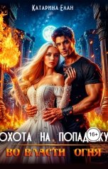 обложка книги Катарина Елан "Охота на попаданку. Во власти огня"