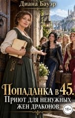 обложка книги Диана Бауэр "Попаданка в 45. Приют для ненужных жен драконов"