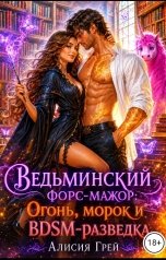 обложка книги Алисия Грей "Ведьминский форс-мажор: Огонь, морок и BDSM-разведка"