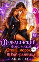 обложка книги Алисия Грей "Ведьминский форс-мажор: Огонь, морок и BDSM-разведка"