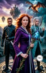 обложка книги Victoria Virel "Попаданка для инквизитора и эльфа"