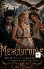 обложка книги Мари Вендар "Междугорье: инструкция по выживанию начинающей ведьмы"
