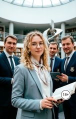 обложка книги Victoria Virel "Три профессора и одна аспирантка"