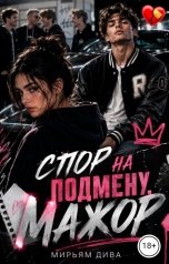 обложка книги Мирьям Дива "Спор на подмену. Мажор"