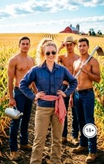 обложка книги Victoria Virel "Американская ферма и интрижки на кукурузном поле"