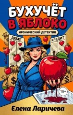 обложка книги Elena Laricheva "Бухучёт в яблоко"