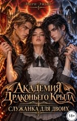 обложка книги Нири Эмбер "Академия Драконьего Крыла. Служанка для двоих"