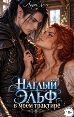 обложка книги Лора Холе "Наглый эльф в моем трактире"