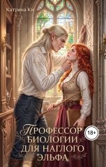 обложка книги Катрина Ки "Профессор биологии для наглого эльфа"