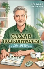 обложка книги В. Малянкин "Сахар под контролем: путь к здоровью и внутренней гармонии"