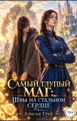 обложка книги Алисия Грей "Самый глупый маг: Швы на стальном сердце"