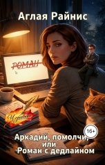 обложка книги Аглая Райнис "Аркадий, помолчи, или Роман с дедлайном"