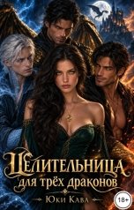 обложка книги Юки Кава "Целительница для трёх драконов"