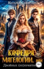 обложка книги Наталья Самартцис "Кафедра магеологии, или Двойные (не)приятности"