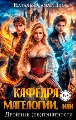 обложка книги Наталья Самартцис "Кафедра магеологии, или Двойные (не)приятности"