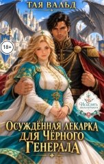 обложка книги Тая Вальд "Осуждённая лекарка для Чёрного генерала"