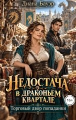 обложка книги Диана Бауэр "Недостача в драконьем квартале. Торговый двор попаданки"