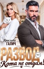 обложка книги Ярослава Галич "Развод в 45. Кота не отдам!"
