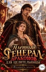 обложка книги Нири Эмбер "Пленный генерал драконов для целительницы. Полюбить врага"