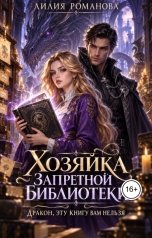 обложка книги Лилия Романова "Хозяйка запретной библиотеки. Дракон, эту книгу вам нельзя"
