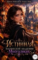 обложка книги Кристи Майская, Хельга Мэйс "Истинная в магической академии многоликих"