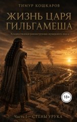 обложка книги timur.koshkarov "Жизнь царя Гильгамеша. Художественная реконструкция шумерского эпоса. Часть I - Стены Урука"
