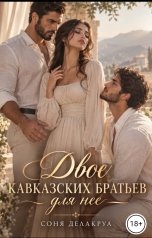 обложка книги Соня Делакруа "Двое кавказских братьев для нее"