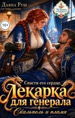 обложка книги Даяна Руш "Лекарка для генерала. Спасти его сердце"