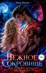 обложка книги Эни Рием "Нежное сокровище жестокого дракона"