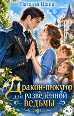 обложка книги Наталья Шапа "Дракон-прокурор для разведённой ведьмы"