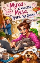 обложка книги Аглая Райнис "Муха с хвостом, или Муза, брысь под диван!"