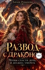 обложка книги Лилия Романова "Развод с драконом. Чтобы спасти дочь, я должна умереть"