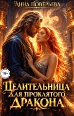 обложка книги Анна Поверьева "Целительница для проклятого дракона"