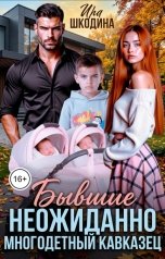обложка книги Ира Шкодина "Бывшие. Неожиданно многодетный кавказец"