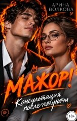 обложка книги Арина Волкова "Мажор! Консультация после полуночи"