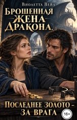обложка книги Виолетта Вейл "Брошенная жена дракона. Последнее золото - за врага"