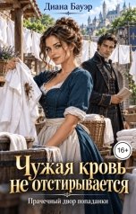 обложка книги Диана Бауэр "Чужая кровь не отстирывается. Прачечный двор попаданки"
