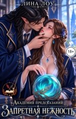 обложка книги Лина Лоу "Академия Предсказаний. Запретная нежность"