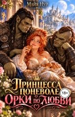 обложка книги Майя Нур "Принцесса поневоле, орки по любви"