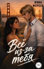 обложка книги Ника Мерсер "Все из-за тебя"